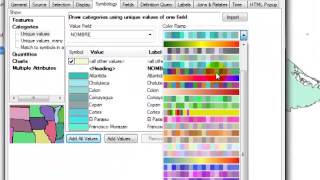 ArcGIS  04  Simbología por Categorías [upl. by Reginnej608]