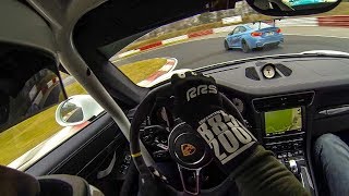 POV 991 GT3 RS vs 600HP M4 DEVOTEC Nürburgring Nordschleife [upl. by Rock]