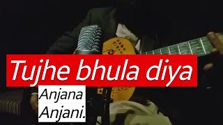 Tujhe Bhula Diya Fingerstyle Cover Anjaana Anjaani [upl. by Analaj]