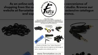 Fierce Tattoo Supplies  Tools [upl. by Penelope]