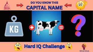 Do You Know This Capital Name  Guess the Capital by Emoji [upl. by Daniels342]