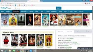 How to downlaod movies from TODAYPK online Free  2016 [upl. by Philippine]