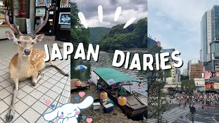 Japan Diaries 🍡🍜🍣  Summer 2023 [upl. by Ecnarwal]