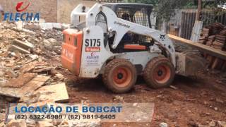 Locação de Bobcat em Goiânia GO e região  Flecha Locações  62 998196405 [upl. by Lattonia]