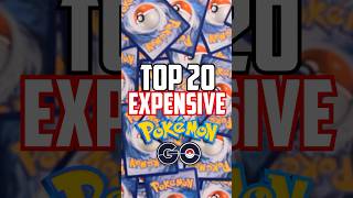 Most Expensive Pokémon Go Trading Cards [upl. by Lorrie]