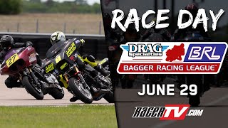 2024 Bagger Racing League Round 3  Gingerman Raceway  Full Live Broadcast  Restream [upl. by Relyhs]