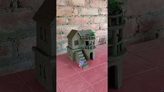 Beautiful mud house making with clay 🏠  clayhouse mudhouse [upl. by Acinnod229]