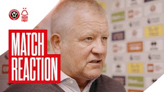 Chris Wilder Post Match Interview  Sheffield United 13 Nottingham Forest [upl. by Sunda]