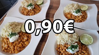 KichererbsenCurry für 090€ Günstig Kochen  Mori kocht [upl. by Primalia305]