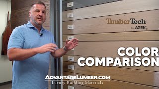 TimberTech Decking Color and Style ComparisonAZEK [upl. by Lavelle]