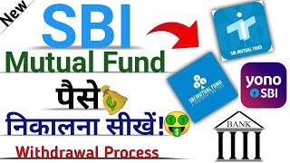 how to withdraw money from sbi mutual fund online  sbi investap se paise kaise nikale  Latest [upl. by Aicenat]