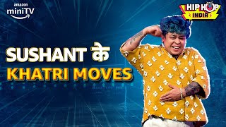 Sushant Khatris Fiery Dance Moves🔥 Hip Hop India  Remo Dsouza Badshah Raftaar  Amazon miniTV [upl. by Irving]