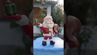 অবশেষে আজ santa claus বানিয়ে ফেললাম 🎅art clay model christmas santaclaus shorts minivlog [upl. by Ameyn]