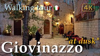 Giovinazzo at dusk Puglia Italy【Walking Tour】4K [upl. by Brotherson171]