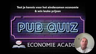 Vragen en antwoorden pubquiz 2 mei 2024  examen economie havo en vwo [upl. by Lebasile607]