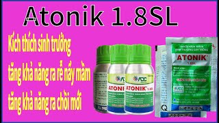 Atonik 18SL – Kích Mầm – Kích Rễ Cực Mạnh Thuốc kích thích sinh trưởng cây trồng  Nông nghiệp 24h [upl. by Nytsirk]