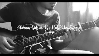 Harum Subur Di Hati with intro amp solo by BPR Acoustic Guitar Cover by aLip [upl. by Ihdin645]