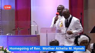 Homegoing for Mother Athelia M Hyneh [upl. by Honor]