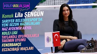 VoleyBolOlsun 1Bölüm  Konuk Lila Şengün [upl. by Anwahsal230]