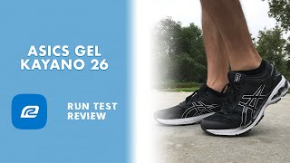 ASICS Gel Kayano 26  Run Test Review thoughts and reccomendations [upl. by Hagile]