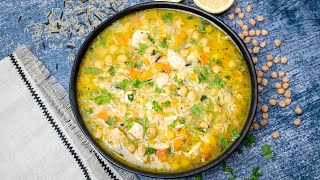 Chicken Chickpea Soup [upl. by Camille]