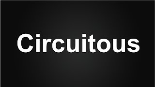 Circuitous Meaning in Urdu How to Circuitous in English Circuitous Meaning in Hindi [upl. by Zechariah]