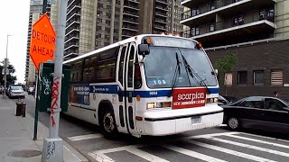 MTA New York City Bus 1998 Nova Bus RTS 9654 on the M98 Limited Bus [upl. by Byrle]