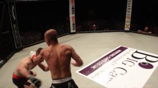 BCMMA11 Anton Larsson Vs Leigh Mitchell  Amateur 125lbs Flyweight MMA Contest [upl. by Fasta5]