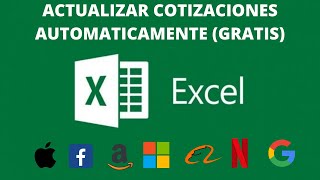 📊 COMO PONER LAS COTIZACIONES EN TIEMPO REAL EN EXCEL GRATIS [upl. by Eiramllij]