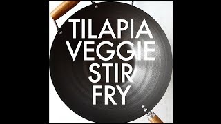 Tilapia Veggie Stir Fry Recipe [upl. by Messab]