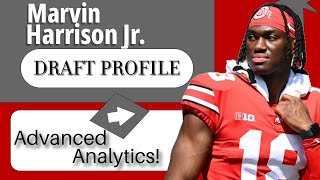 2024 NFL Draft Data Profile Does Marvin Harrison Jr live up to the hype [upl. by Asela]