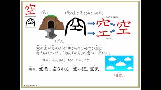 「漢字つながり講座」小学１年生 ５）「自然」でつながる漢字② [upl. by Attolrac]