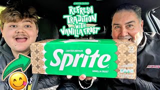 NEW Sprite Vanilla Frost Review  Kroger EXCLUSIVE [upl. by Sluiter147]