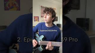 Which guitar sounds better Telecaster VS 339 VS Stratocaster 👀 fender epiphone guitarriff [upl. by Redep]