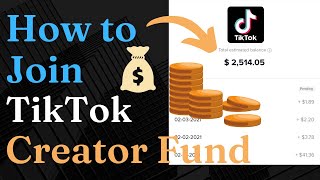 How to Join the Creator Fund TikTok Monetization 2022 [upl. by Noxaj3]