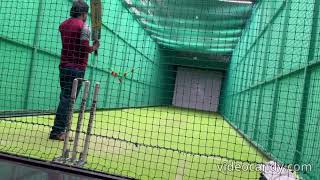 Harikrishna Babu Kamsala playing cricket in Vivira Mall Chennai [upl. by Evvie457]