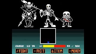 unitaleCYF Disbelief papyrus full battleampSome easter eggs undertale fangame [upl. by Tarrah947]