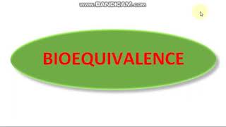 What is bioequivalence [upl. by Haymes]