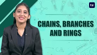 Chains branches and rings  Chemistry  Carbon compounds  Cyclic ring compounds [upl. by Ehgit840]