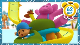 🎢 POCOYO TÜRK  Lunaparkta Eğlence Zamani  62 dakika  Çocuklar için ÇIZGI FILMLER [upl. by Adaminah]