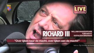 Richard III trailer Orkater amp Stadsschouwburg Amsterdam [upl. by Yecak984]