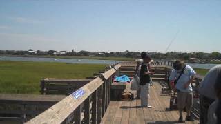 The Old Pitt Street Bridge In The Old Village Of Mt Pleasant SC [upl. by Saihttam463]