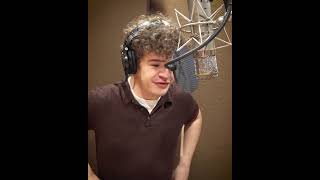 Gaten Matarazzo singing a Sweeney Todd song  gatenmatarazzo sweeneytodd fyp dustinhenderson [upl. by Adav574]