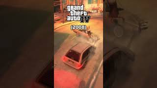 Crashing GTA V VS GTA IV gta gaming shorts comparison edit [upl. by Dam454]