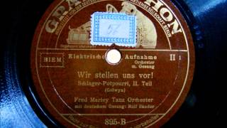 Ilja Livschakoff alias Fred Marley  Rolf Sandor  Wir stellen uns vor  1932 [upl. by Nodab]