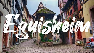 Eguisheim Egisaim Fairy Tale village in Frances beautiful Alsace region [upl. by Eirok]