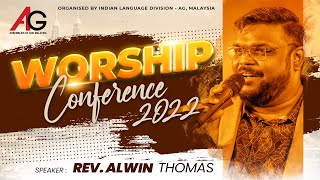 Rev Alwin Thomas  Worship Conference 2022 [upl. by Atiz]