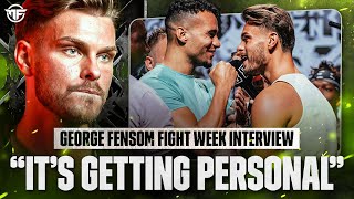 WHY I BEAT HS TIKKYTOKKY  George Fensom Interview  Misfits Boxing [upl. by Dumond94]