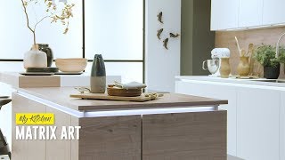 Nolte Küchens MatrixArt handleless kitchen – practical and modern [upl. by Eentihw67]