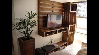 Muebles hechos con palets Forniture made with pallets [upl. by Atilahs825]